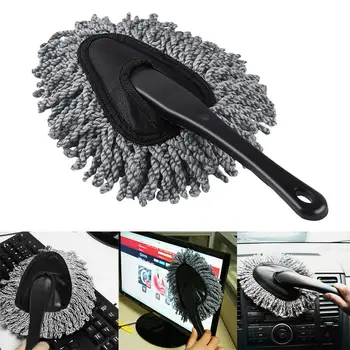 

Multifunction Car Wash Brush Cleaning Brush Microfiber Auto Window Wash Cleaner Long Handle Dust Washabler Car Cleaning Tool