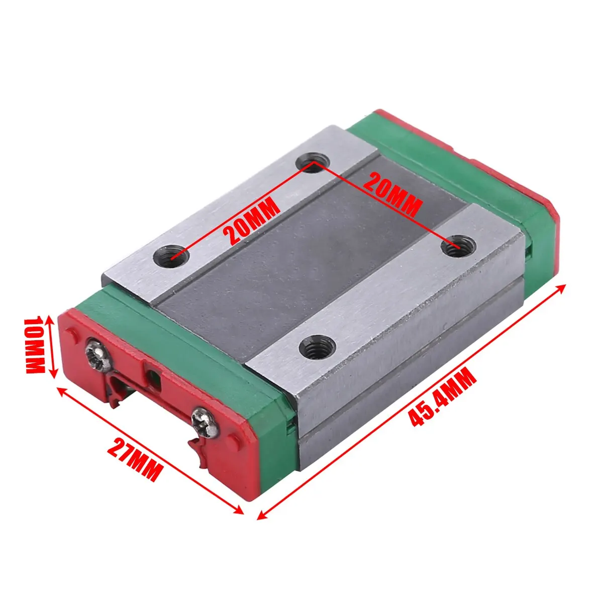 1Pc Sliding Block MGN12H Steel Sliding Block Durable Linear Guide 43x26x10mm For Linear Bearing CNC XYZ DIY Hardware Accessories