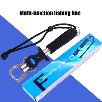 

Fish Grip Multifunctional Portable Stainless Steel Pliers Gripper Grabber Fishing Tools With Scale Ruler hs