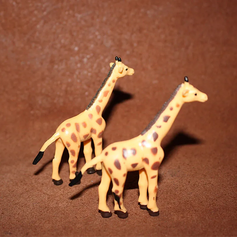 

Модель диких животных, имитация жирафа, фигурки, феи, сад, мох, миниатюры, украшения, детские развивающие игрушки