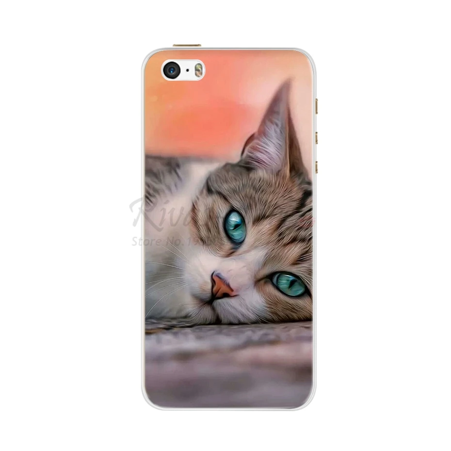 Cute Flower Ultra-Thin Silicone Phone Case - Soft Back Cover