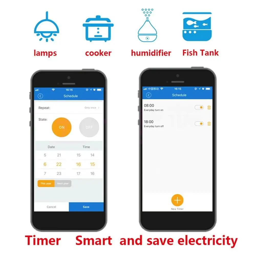 10A Wifi Беспроводная умная розетка Wifi розетка для Tianmao Genie для Alexa для Google Home для Xiaodu Smartlife