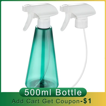 

500ml Empty Spray Bottle with 2 nozzles Makeup Liquid Atomizer Spray Bottle Plastic Dispenser Tools For Home Garden