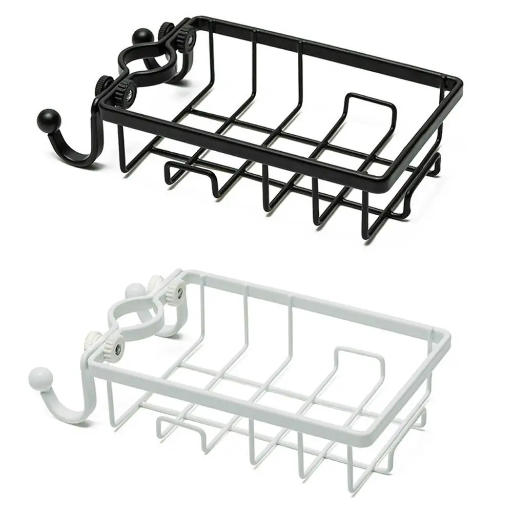 

Stainless Steel Faucet Shelf Sponge Plate Cloth Finishing Dryer Storage Rack for Kitchen Bathroom Dressing Table