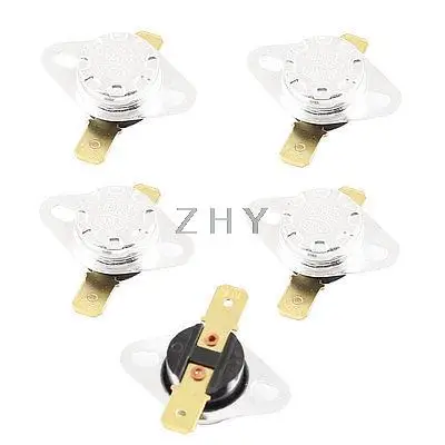 

5 Pcs KSD301 70C NC Temperature Controller Switch Thermostat AC 250V 15A