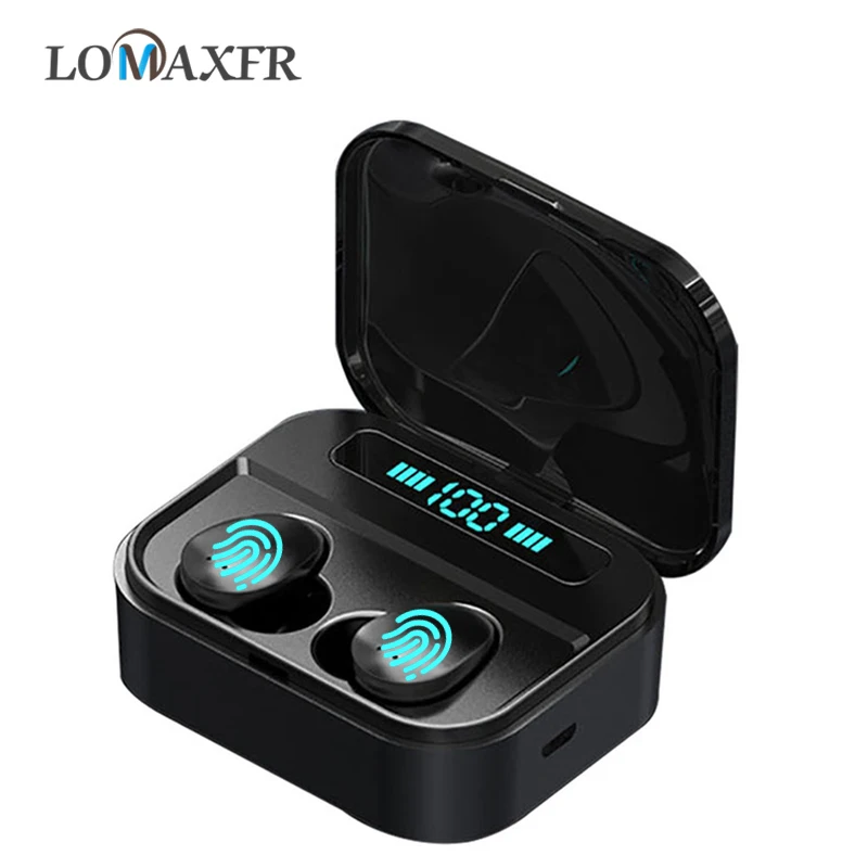 

Wireless Headphones Bluetooth Earphones Gaming Headset Mini Earphone Waterproof Sport Headphone Noise Cancelling With Microphone