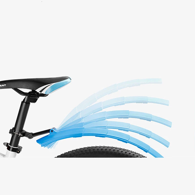Велосипедные крылья, Защита окружающей среды, материалы для горного велосипеда, выдвижные крылья для шоссейного велосипеда, запасные части, два стиля, 3 цвета