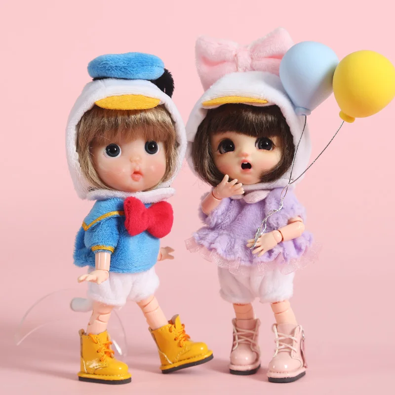 

ob11 baby duck set 1/12 bjd dress beautiful pig GSC body Molly baby doll clothes Mini doll clothes