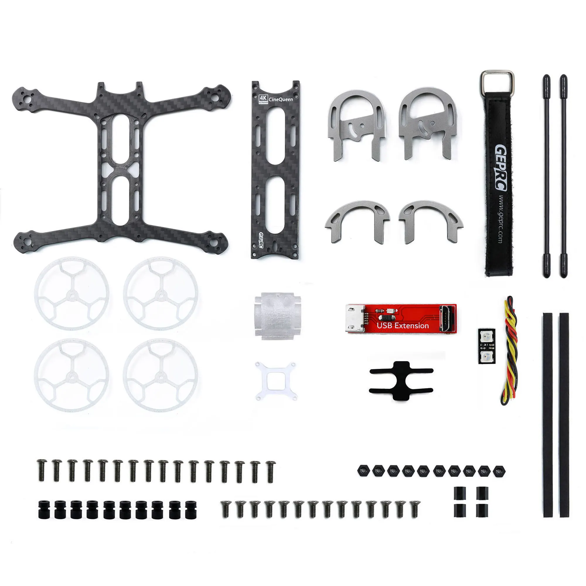 Запасная деталь для ремонта рамы GEPRC GEP-CQ CineQueen гоночного дрона RC DIY FPV | Игрушки и