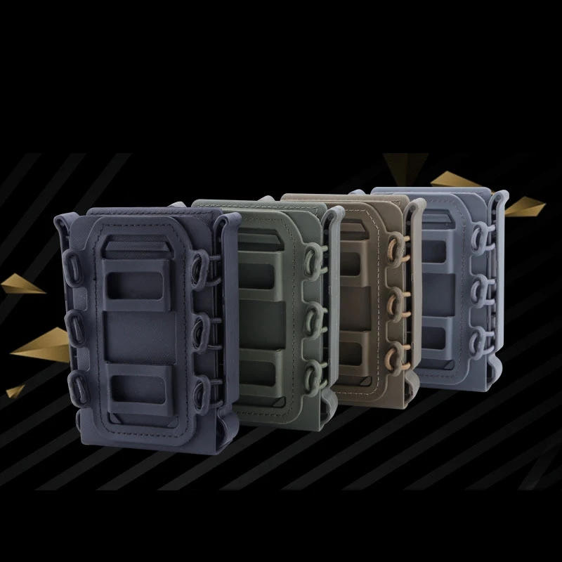 5,56 мм 7,62 мм тактический Molle подсумок для подсумок страйкбол Пейнтбол Охота Стрельба Molle подсумок открытый быстрый выпуск подсумок