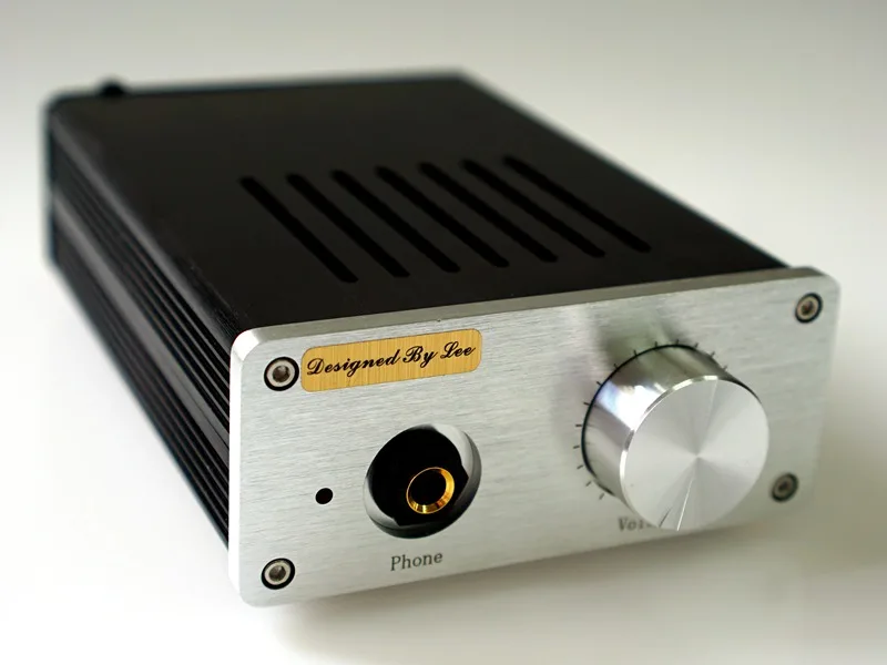 Standard Silver LAmini HIFI усилитель для наушников усилитель класса А чистый DC усилитель, OPA2604, BD139, BD140 для привода K701, DT880, HD650, T1 наушники H097 - Цвет: Standard Silver