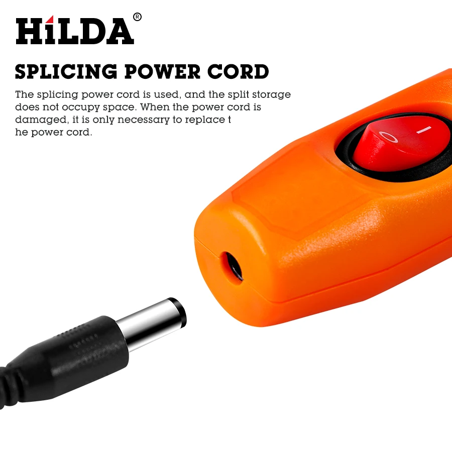 Cheap HILDA Mini Drill Rotary tool 12V Engraving Pen With Grinding Accessories Set Multifunction Mini Engraving Pen For Dremel tools