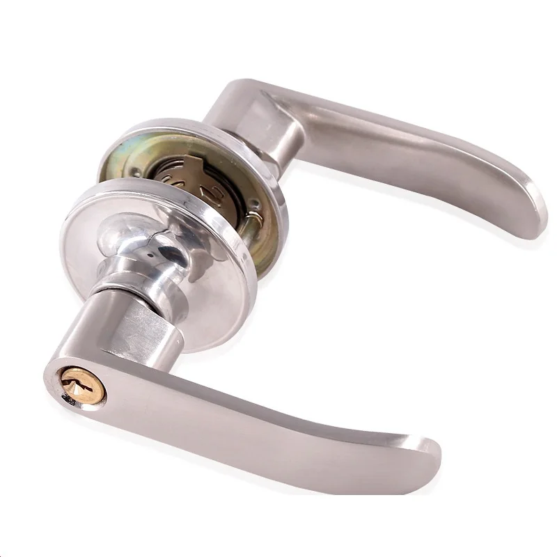 

Stainless Steel Door Lock Knobs and Handles Door Lock Mortice Lock Door Handles for Interior Doors Mute Anti-theft Lock
