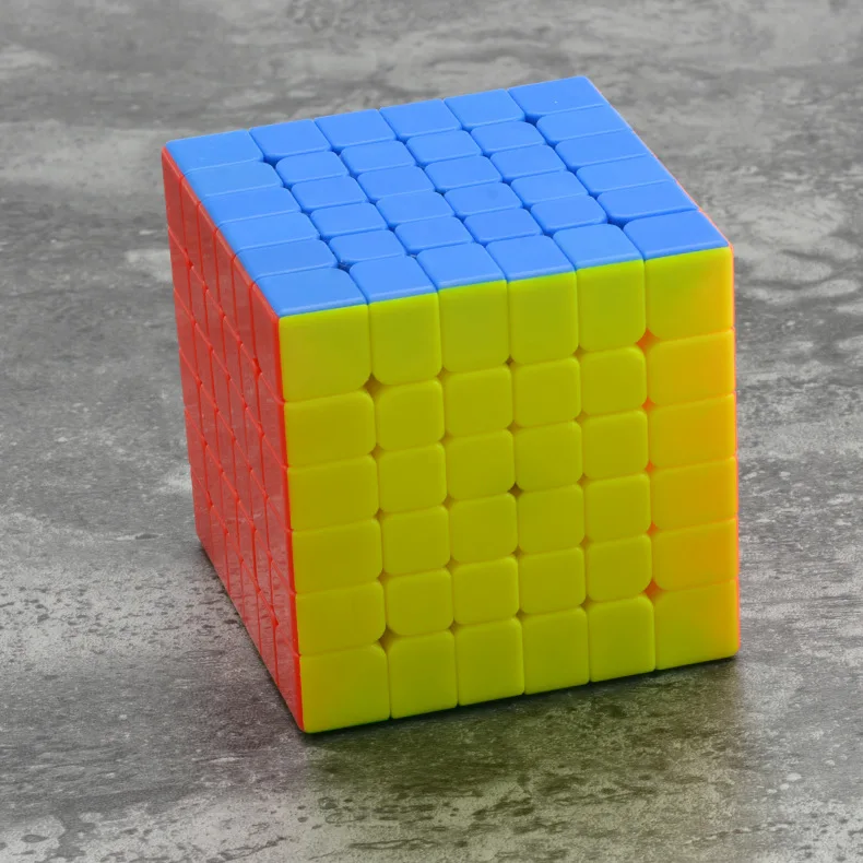 QiYi 6x6x6 6,7 см Профессиональный кубик Magicco скорость Neo куб Cubo Магическая наклейка для взрослых антистресс головоломка подарки игрушки для детей