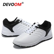 Обувь для гольфа мужские водонепроницаемые уличные кроссовки мужские шипы Нескользящие дышащие туфли для гольфа Golfschoenen Heren спортивная обувь