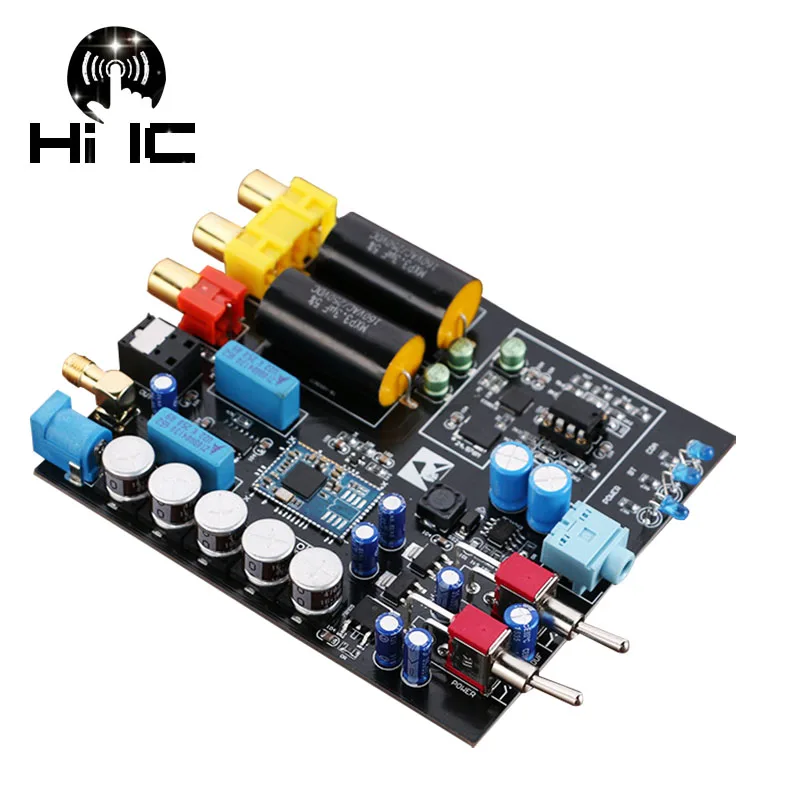 HiFi аудио Bluetooth 5,0 приемник CSR8675 цифровой аудио воспроизведение ES9018K2M декодер DAC Поддержка APTX HD коаксиальный Оптический