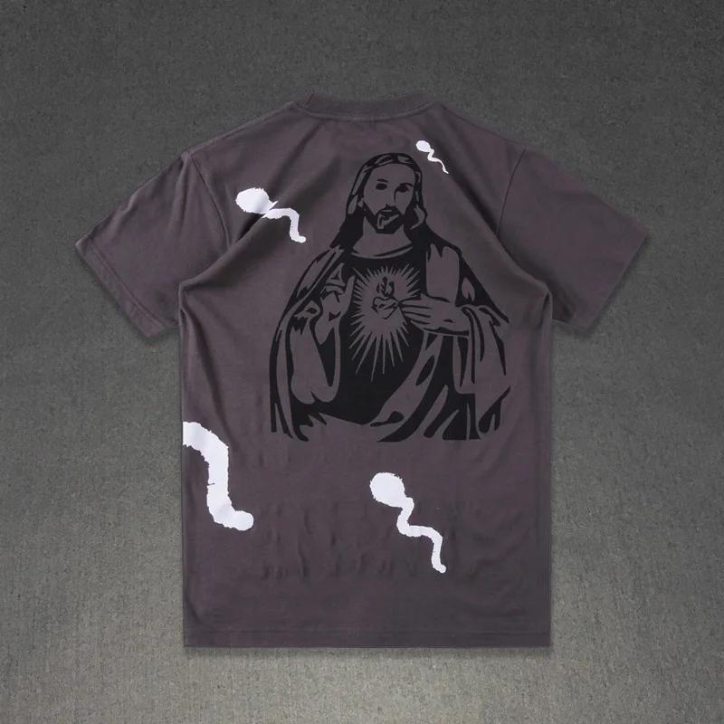 Высокое качество TS ASTROWORLD STOP GOD футболки для мужчин и женщин хип-хоп Уличная хлопковая двухсторонняя одежда футболка