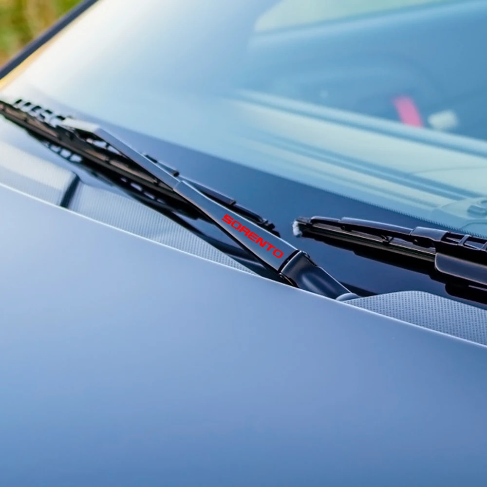 4 шт. автомобильный Стайлинг Спорт стеклоочиститель клей наклейки для Kia Sorento Авто Водонепроницаемый графический винил ПВХ Декор наклейки аксессуары для автомобиля
