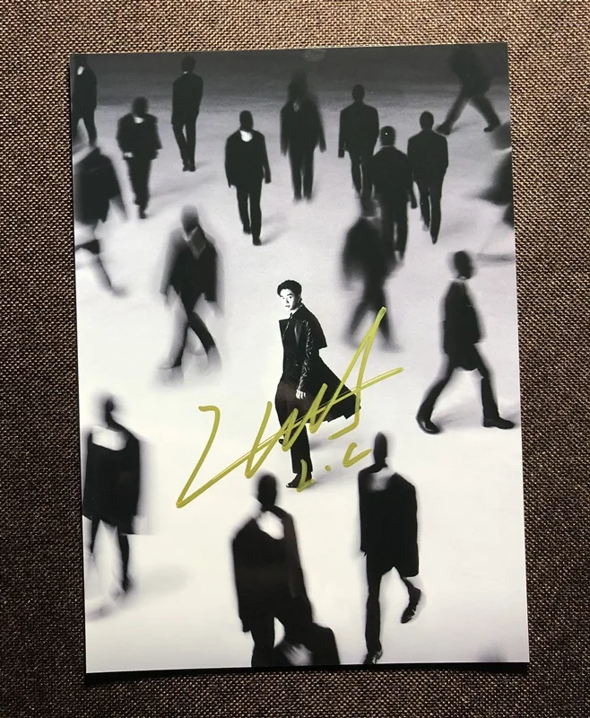 Ручная подписка SuperM Lucas фото с автографом NCT U 5*7 092019N2