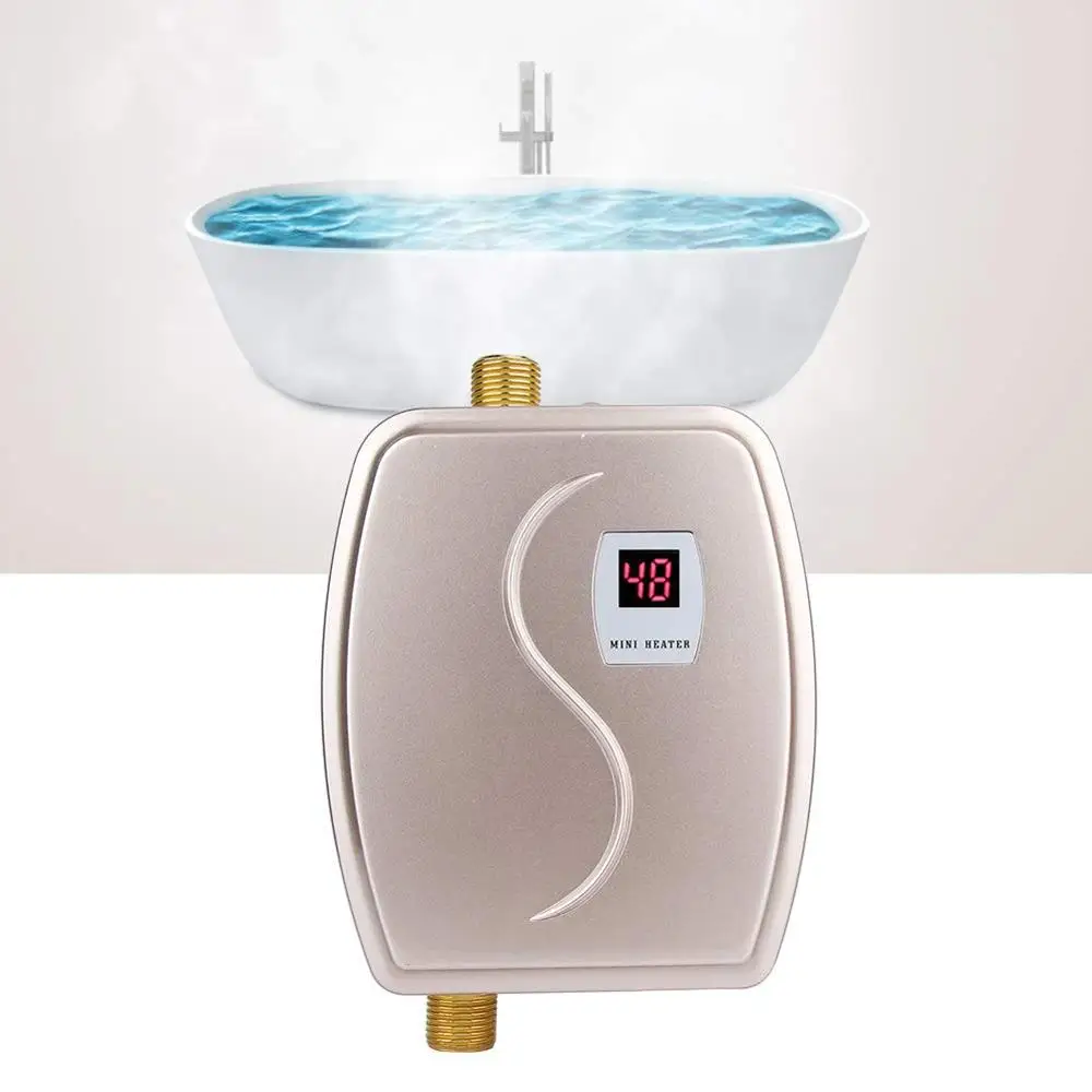 XY-FG-GB, 3800 Вт водонагреватель для ванной, кухни, мгновенный Электрический водонагреватель, кран с жидкокристаллическим дисплеем, смеситель для душа