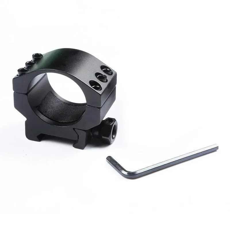 Low Profile Ring Weaver Picatinny Rail Scope Mount Heavy 6 Bolts 30mm