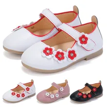 Девочки принцесса обувь для малышей младенцев Дети ребенок цветы тонкие сандалии обувь