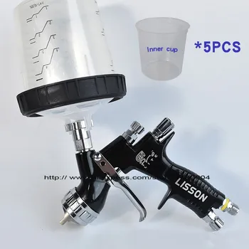 

HVLP spray gun gti pro lite spray gun 1.3mm 600CC cup original spray gun with spray gun accessories