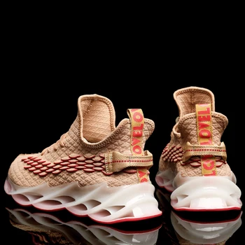 

New Outdoor Running for Men Jogging Walking Sports Shoes High-quality Lace-up Breathable Blade Sneakers Zapatos de hombre