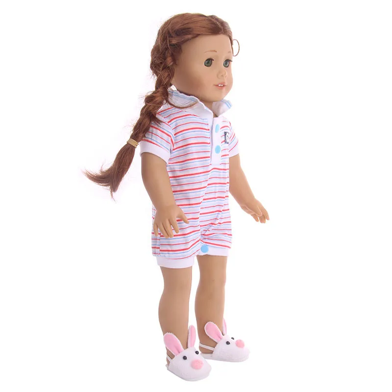 for 18 inch girl doll Student uniform clothes Dress Suit Set for 43cm Baby reBor 