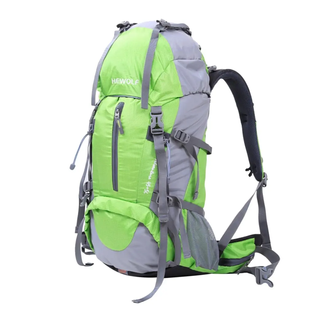 

Outdoor Mountaineering Backpack Waterproof Shoulder Bags Hiking Camping Cycling Large Capacity Man Woman Multifunctional 50L