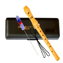 Немецкий стиль деревянное записывающее устройство 8 отверстий кларнет китайский Dizi высокий голос клена флейта музыкальный инструмент C Ключ