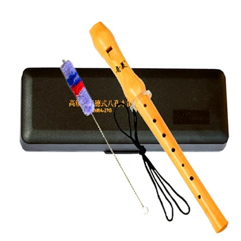 

German-style Wooden Recorder 8 Holes Clarinet Chinese Dizi high-pitched voice Maple wood flute musical instrument C Key
