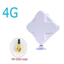 3g 4G антенна 35dBi 2m кабель LTE Antena 2* SMA разъем для 4G модем маршрутизатор