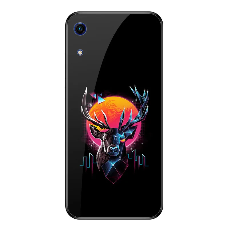 A010 Geruide 6,09 дюймов для huawei honor 8A JAT-LX1 8 A чехол, закаленное стекло чехол cubierta para honor 8x huawei honor 8c чехол - Цвет: A010