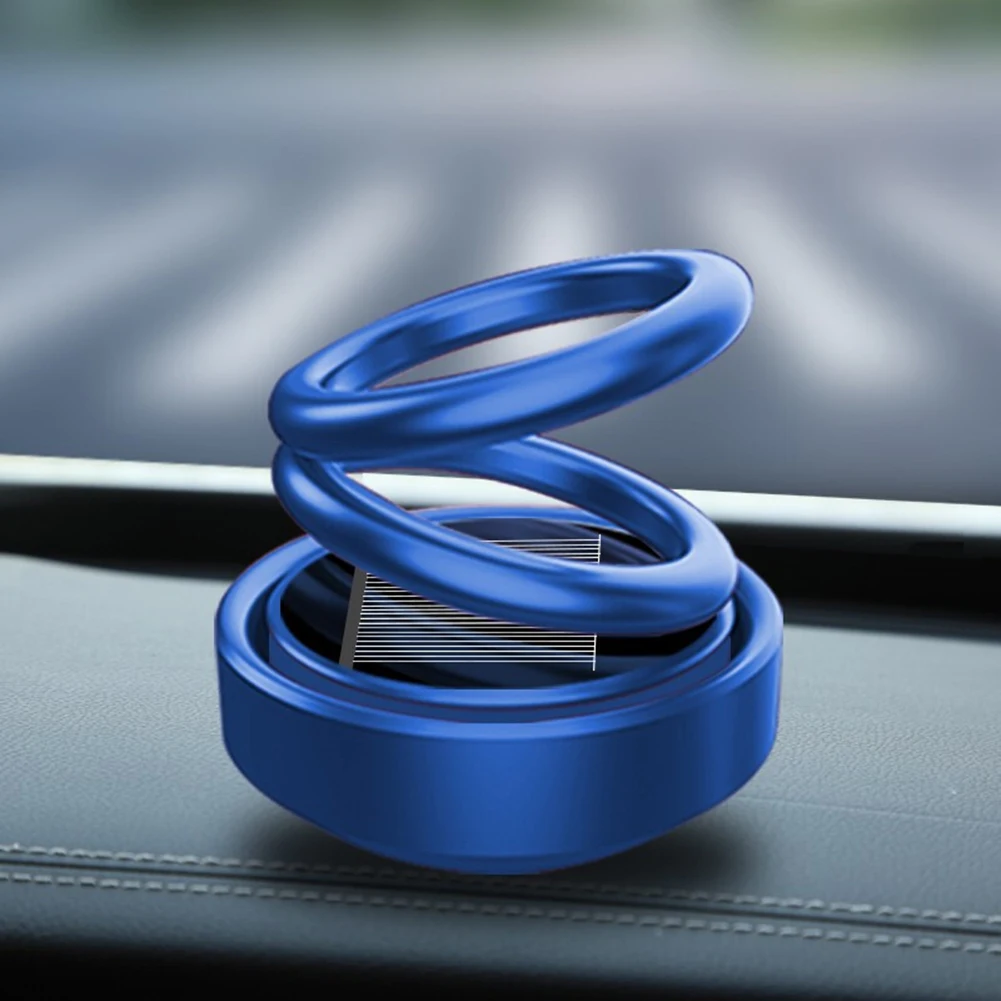 Автомобильный двойной кольцевой вращающийся ароматерапия подвеска авто освежитель воздуха очиститель