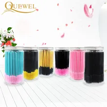 Одноразовая щеточка для ресниц, расческа для ресниц, палочки для ресниц, аппликатор для наращивания ресниц, набор женских ресниц, косметическая кисть, инструменты для макияжа