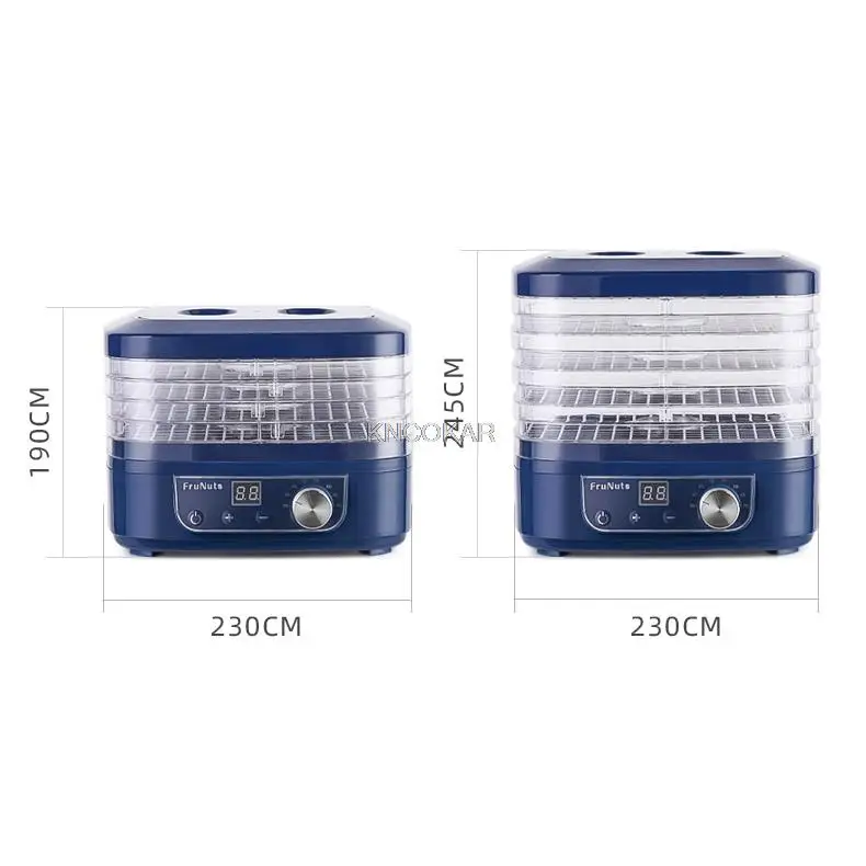 5 Trays Mini Food Dehydrator Fruit Dryer Household Baby Pet Snack Fruit And Vegetable Snacks Air Dryer EU fruit dryer