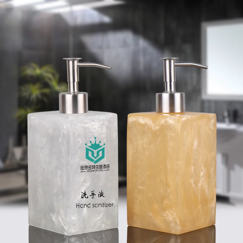 Дозатор жидкого мыла из смолы материал для ванной шампунь botte для ванной креативная эмульсия бутылочка с поршнем тип дозатор мыла для рук