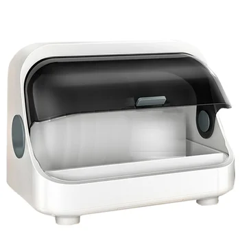 

1Pc Chopsticks Storage Box with Lid Dishware Storage Rack White (Disinfection)