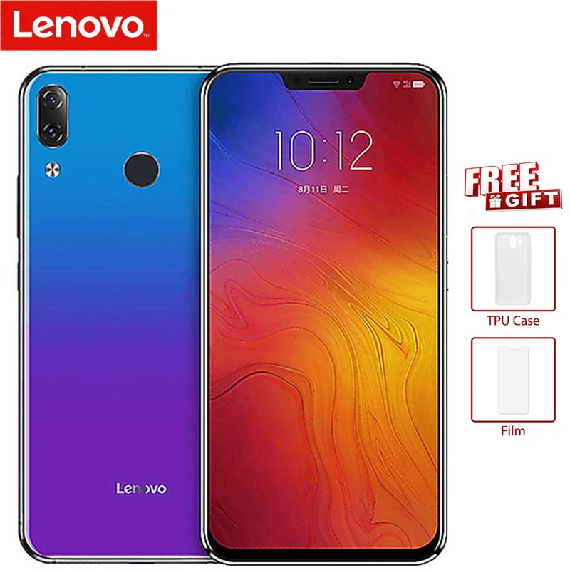 

Lenovo Z5 6GB 64GB Snapdragon 636 Octa Core Mobile Phone Android 8.1 2246x1080 16MP+8MP Dual Rear Camera 6.2inch new Smartphone