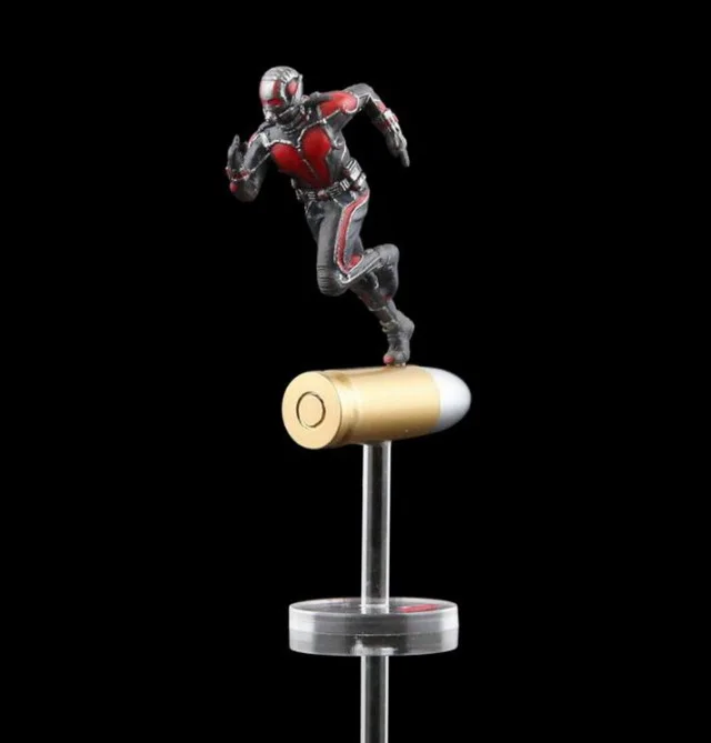 Marvel Civil War Captain America Super Hero Ant Man Wasp Mini PVC Action Figure 