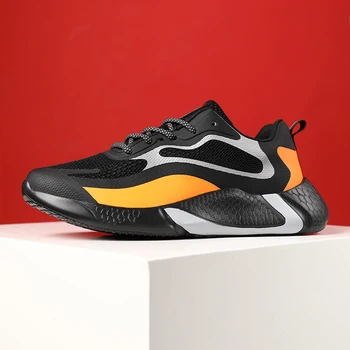 

Men Sneakers Summer Breathable Mesh Shoes for Men Fashion Lace Up Casual Shoes Tenis masculino Zapatillas Hombre Plus Size 38-46