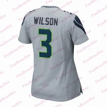 Custom Stitch Seattle Game Jerseys Mens Women Wilson 3# American 2021