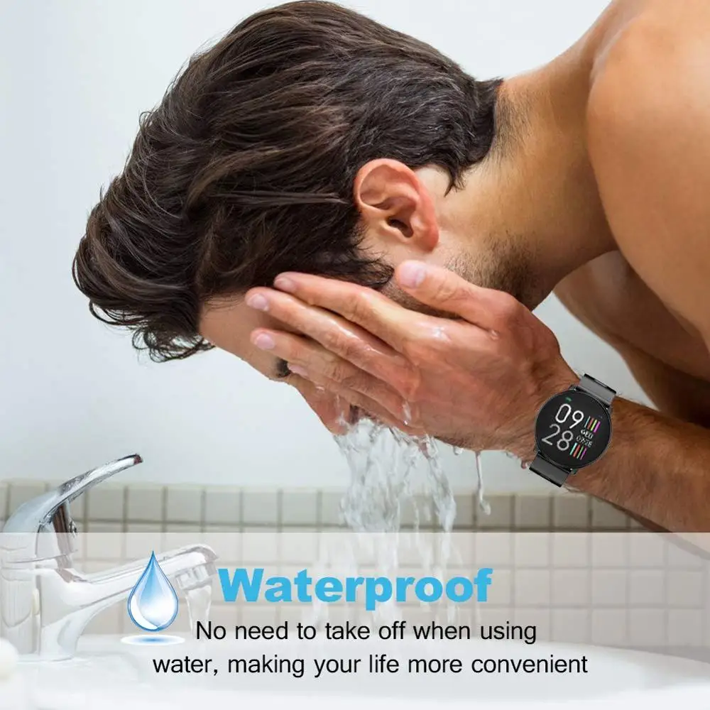Wearpai W8 bluetooth умные часы для мужчин погода пульсометр фитнес трекер активности