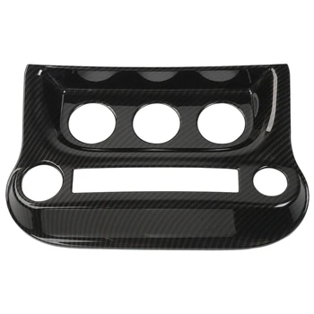 

Carbon Fiber Air Conditioner Switch Panel Cover Decor for Jeep Wrangler JK 2011+