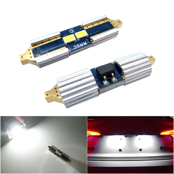 

2x C5W LED CANBUS Bulb Festoon C5W Trunk Dome Map Bulb Light For Volkswagen Golf 3 4 5 6 Passat 3c B6 B5 Polo