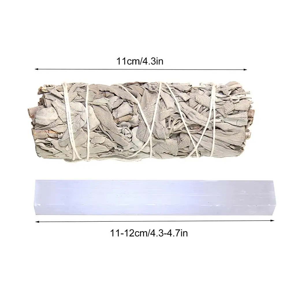 White Sage Bundles Sage Smudge Sticks For Home Cleansing Healing Meditation Smudging Rituals Pure Leaf Smoked Bundle