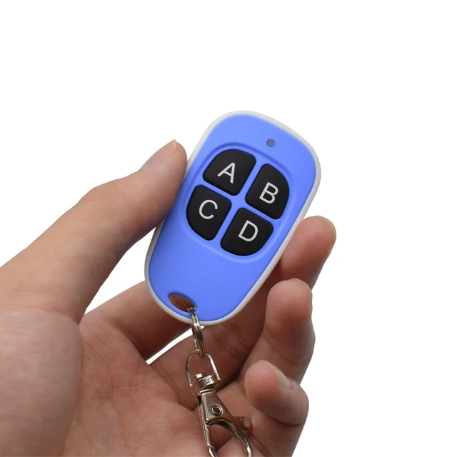 433MHz Cloning remote contol duplicator Electric garage gate remote control 433.92 MHz command KEY FOB fixed code gate control 3