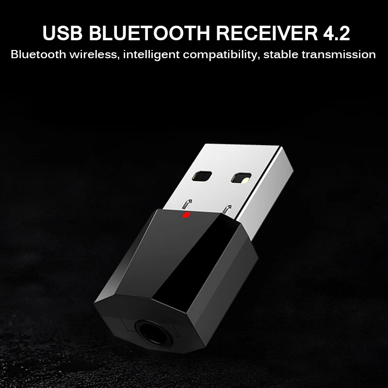 Портативный приемник-передатчик Bluetooth автомобильный комплект AUX-кабеля