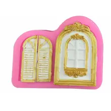 1 шт. силиконовая форма для выпечки декоративная форма для торта здание замка дворца ворота выпечки украшения